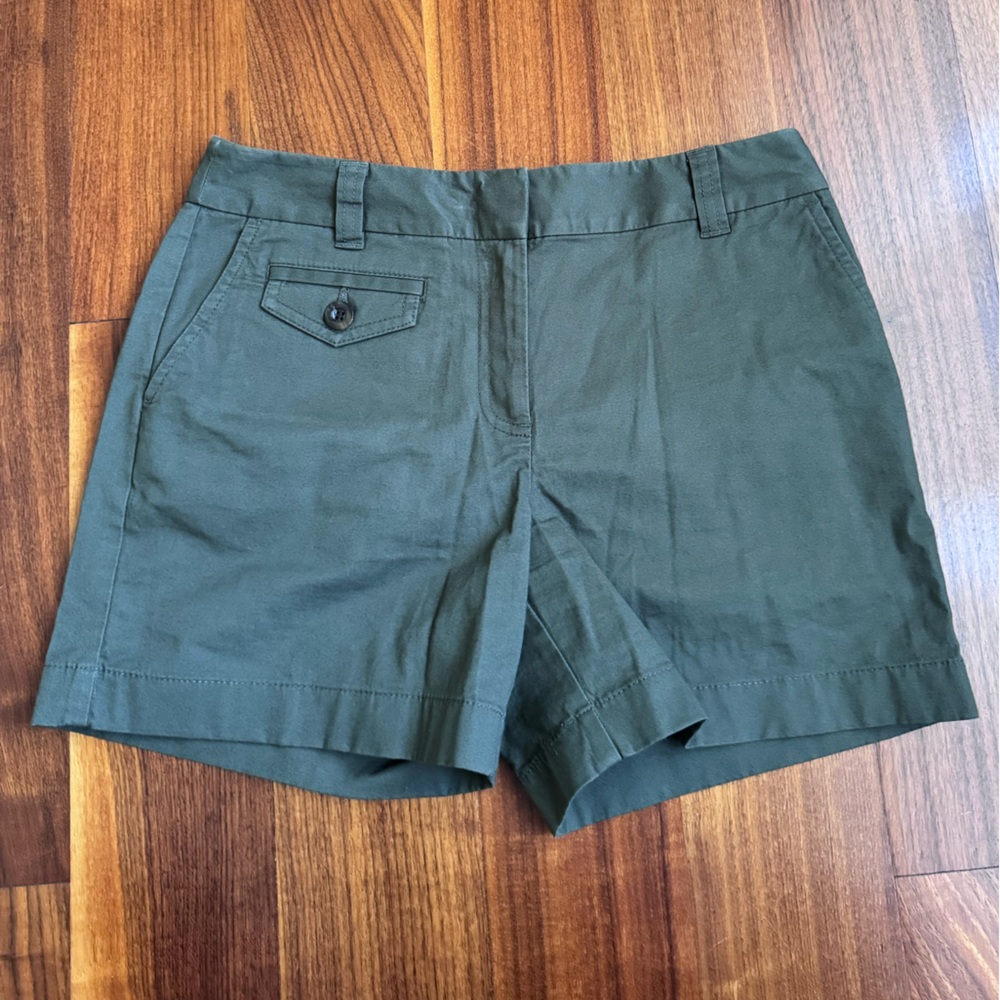 Ann Taylor Green Shorts